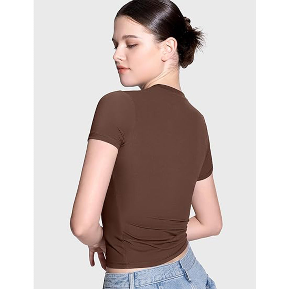 👚✨ Women's Double-Lined Slim Fit T-Shirt | Crew Neck Short Sleeve Top for Everyday Basics | Smoke Cloud Pro Collection ☁️ #WardrobeEssentials #OOTDInspo 👚✨ Women's Double-Lined Slim Fit T-Shirt | Crew Neck Short Sleeve Top for Everyday Basics | Smoke Cloud Pro Collection ☁️ #WardrobeEssentials #OOTDInspo